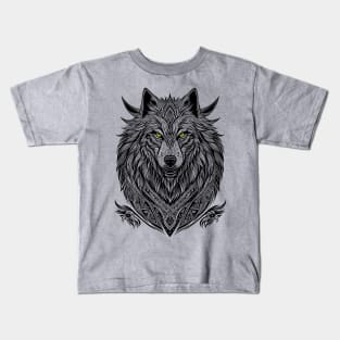 White wolf Kids T-Shirt